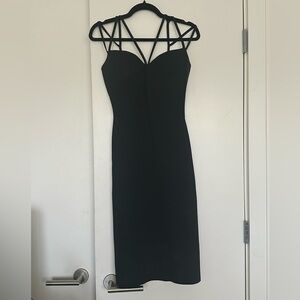 Strappy Black Chiara Boni Dress (42)